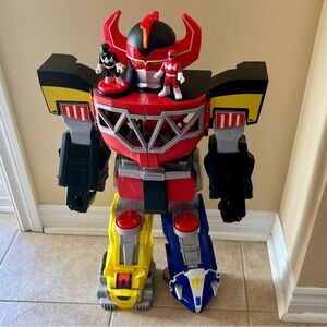 2015 Imaginext Mighty Morphine Power Rangers MORPHINE MEGAZORD 27” Tall